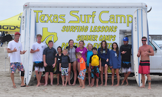 Texas Surf Camp - Port A - July 10, 2014